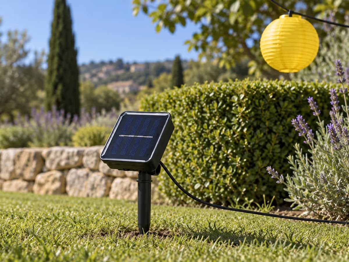 Panneau solaire orienté au sud
