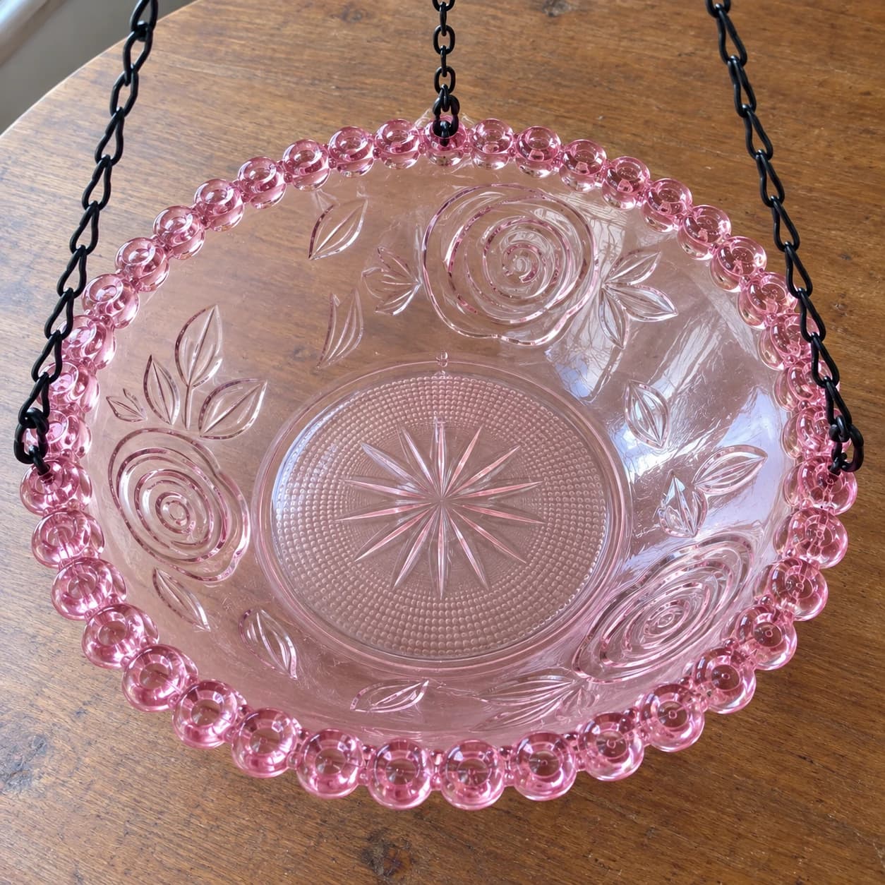 Vue des motifs de la coupelle