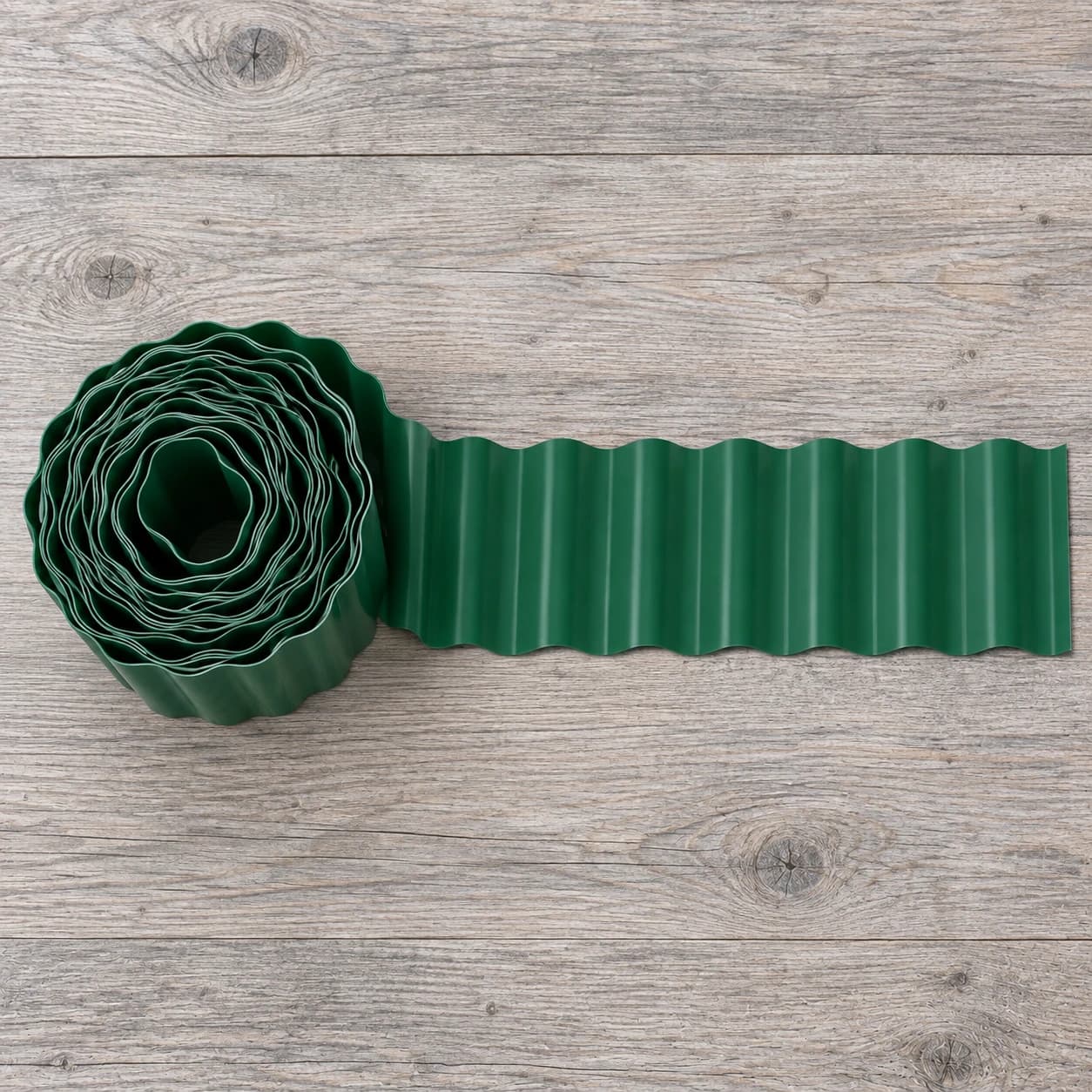 Contenu du colis, le rouleau de bordure enroulé avant la pose