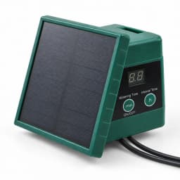 Boîtier du kit solaire 10 m sur fond blanc