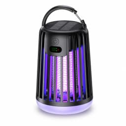 Lampe anti-moustique extérieur rechargeable LED, vue packshot