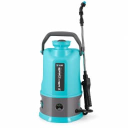 Pulvérisateur électrique 5 litres avec lance sur fond blanc