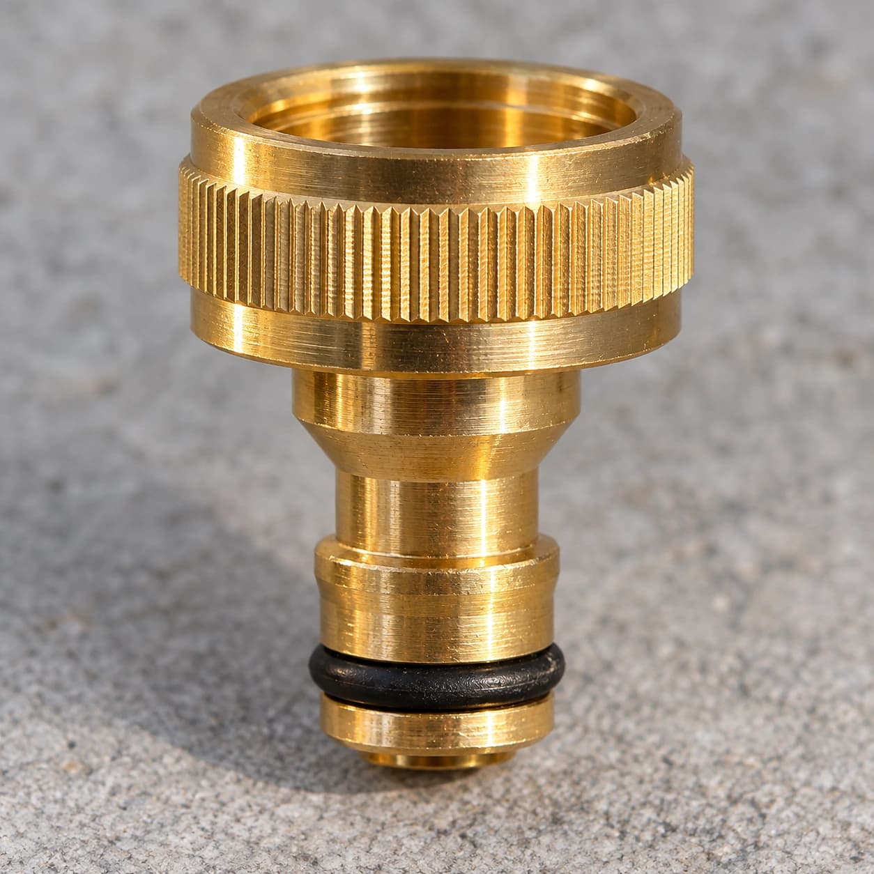 Adaptateur laiton de robinet 1/2 pouce vers raccord rapide male, détail