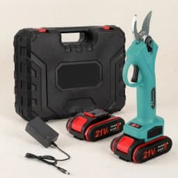 Sécateur électrique 1000W, vue principale avec batterie