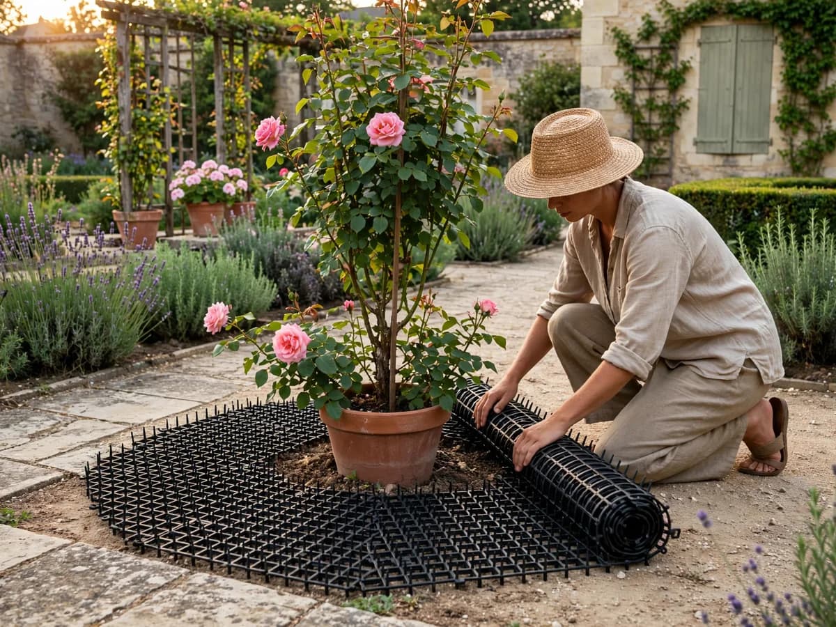 Détail des picots courts à extrémité arrondie sur la bande souple