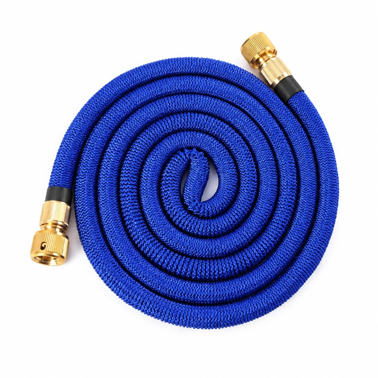 Contenu du colis : un tuyau extensible avec ses deux raccords