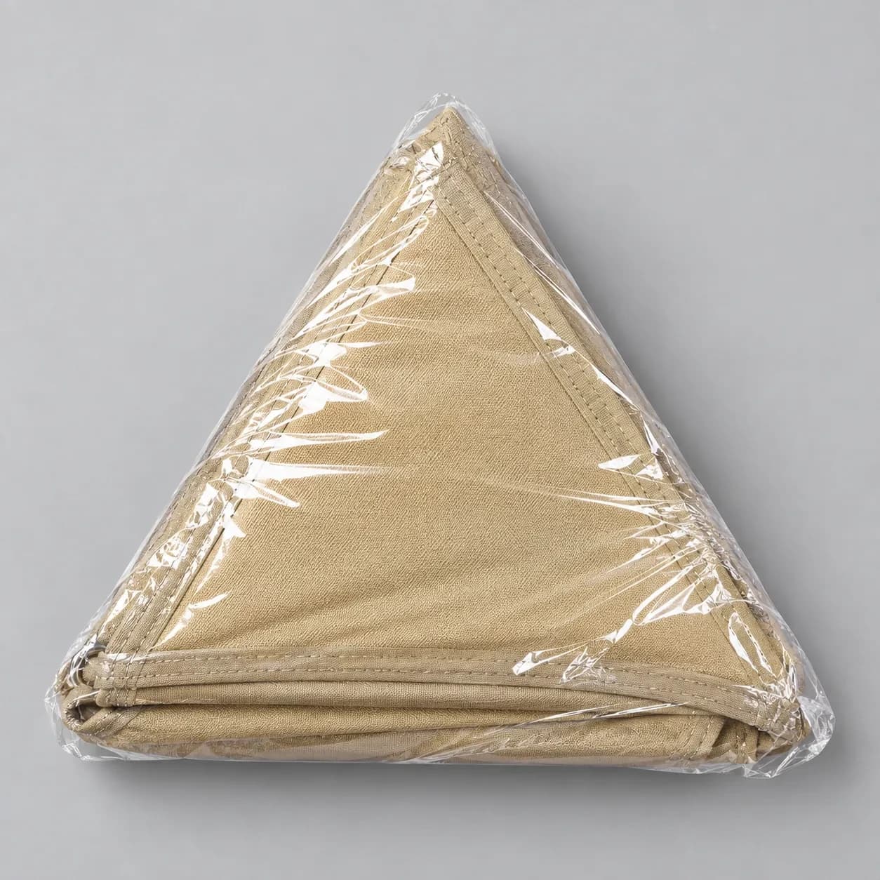 Voile d'ombrage triangulaire en polyester enduit, vue 5